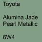 Preview: Toyota, Alumina Jade Pearl Metallic, 6W4.